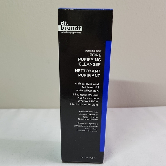 Dr. Brandt Pore Purifying Cleanser - Black and Blue Packaging - Picture 2 of 7